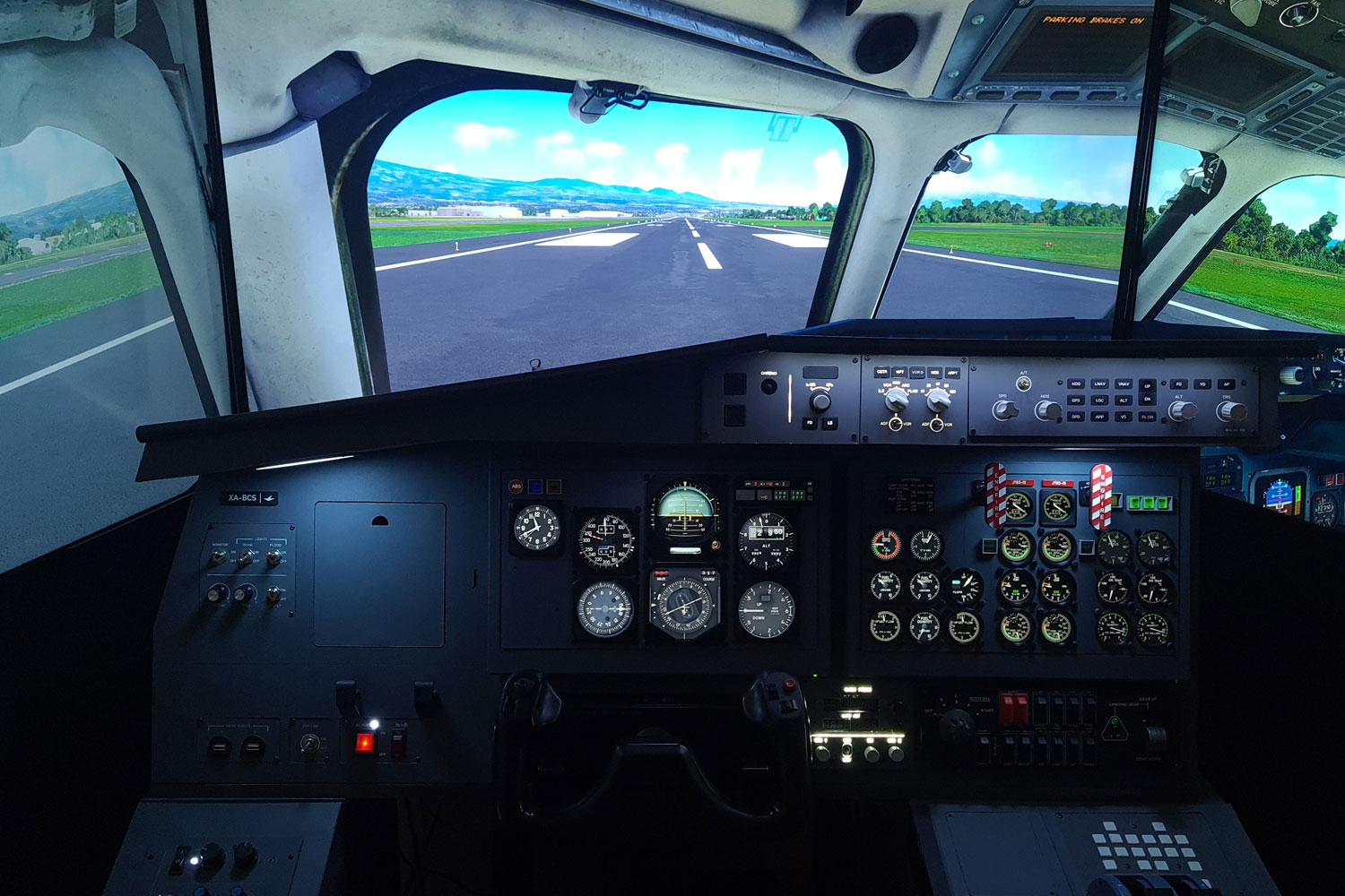 McDonnell Douglas MD80 Simulador de vuelo Aerosim