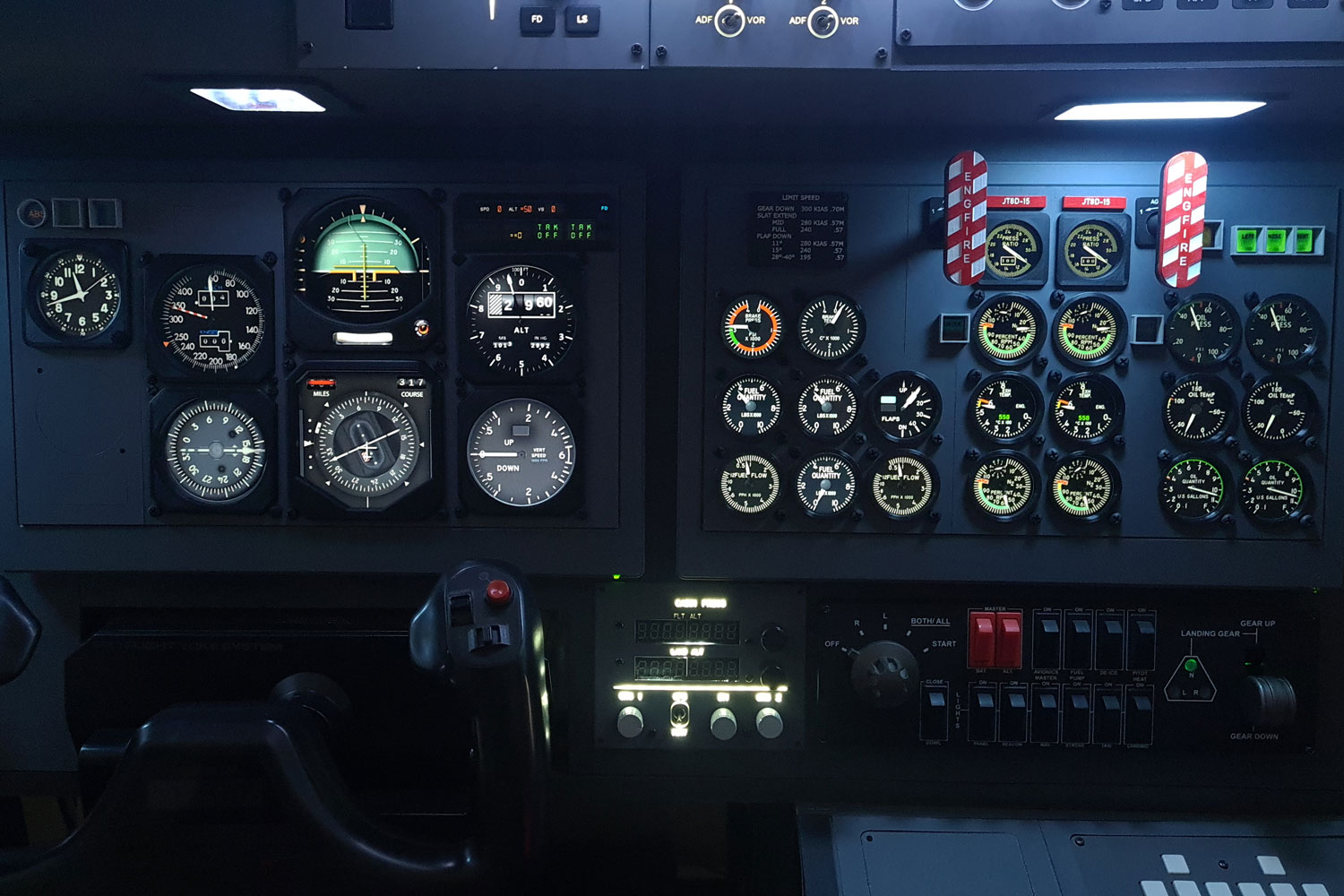 McDonnell Douglas MD80 Simulador de vuelo Aerosim